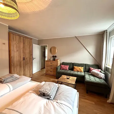 Sky & - Endless Sea I Hochwertige, Stilvolle Wohnungen, Strandnah, Boxspringbett, Mit Garten 아파트