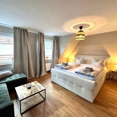 아파트 Sky & - Endless Sea I Hochwertige, Stilvolle Wohnungen, Strandnah, Boxspringbett, Mit Garten *