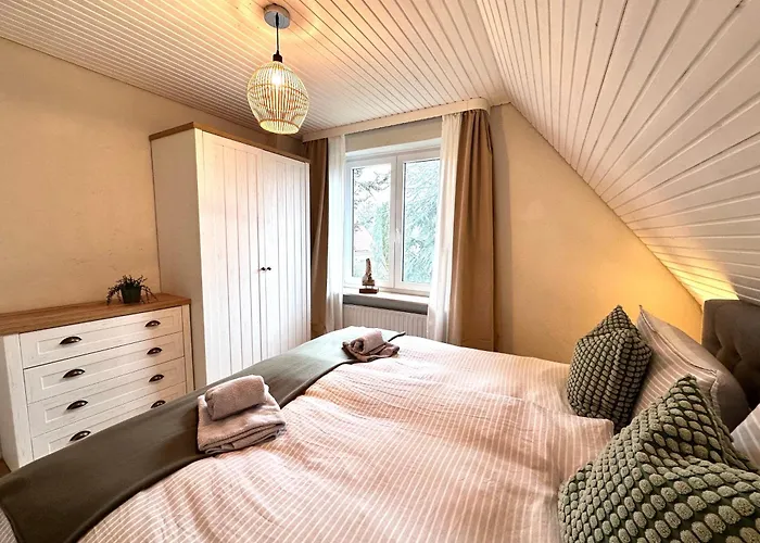 Sky & - Endless Sea I Hochwertige, Stilvolle Wohnungen, Strandnah, Boxspringbett, Mit Garten Apartment Sankt Peter-Ording